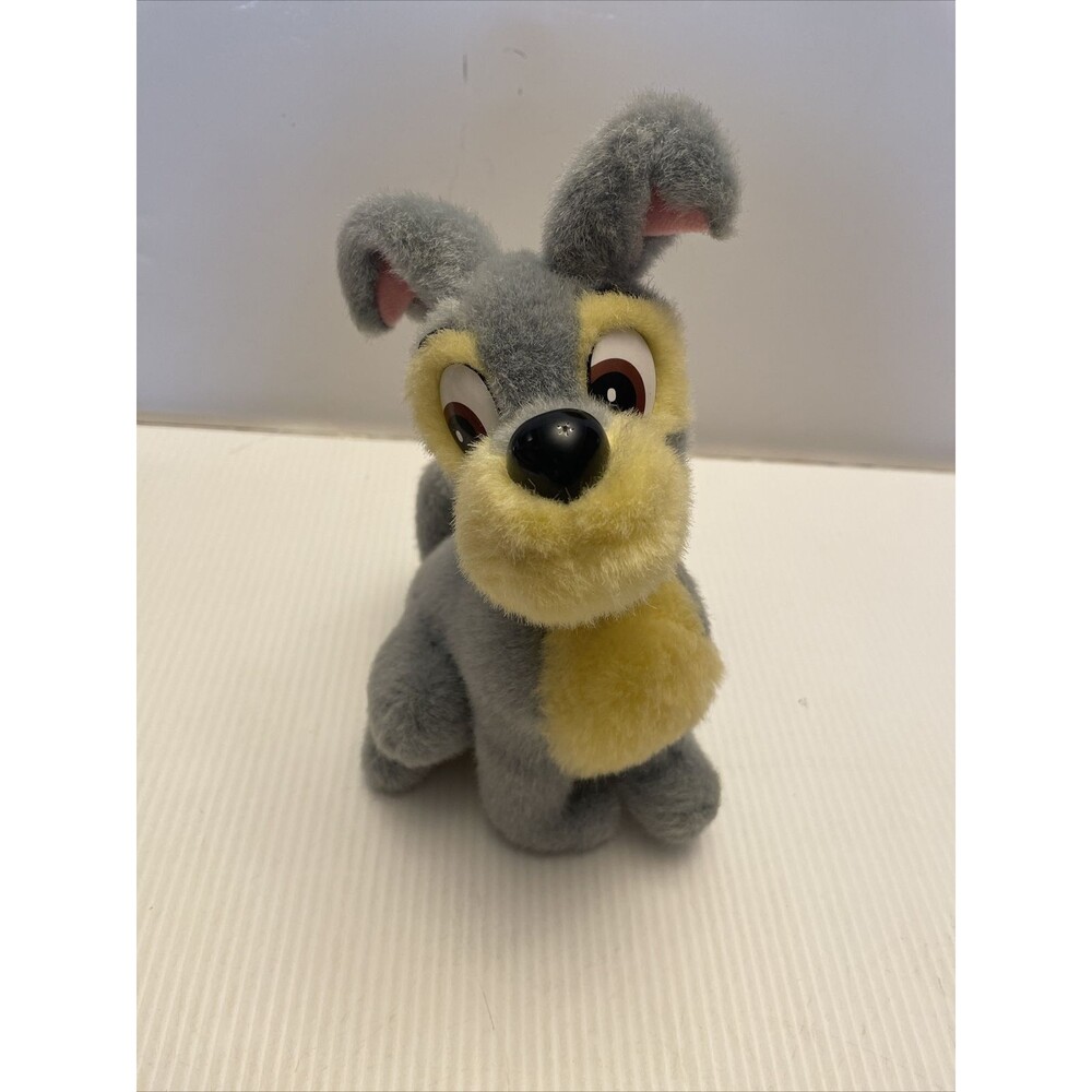 VTG Disneyland Walt Disney World Tramp Plush Lady And The Tramp Puppy Dog 9"